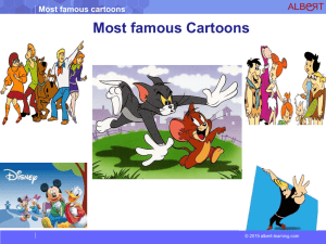 Most famous cartoons