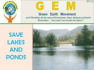 GEM-PPT-22-SAVE PONDS AND LAKES