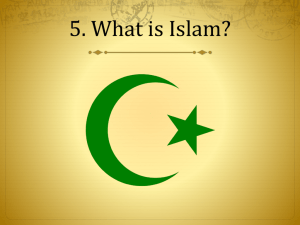 5. What is Islam? - IES Parque de Lisboa
