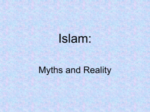 Myths about Islam