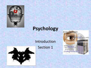 Psychology - FLB