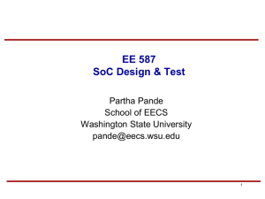 Advanced VLSI Design - Washington State University