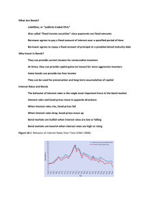 What Are Bonds? Liabilities, or “publicly traded IOUs” Also called