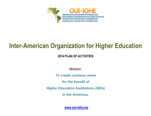 IGLU-COLAM-CAMPUS - Inter-American Organization for Higher