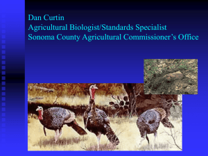 Dan Curtin /Pete Albers Agricultural Biologists/Standards Specialists