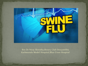 Swine flu - Dr. Niraj Shrestha's Blog