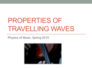 Properties of Travelling Waves