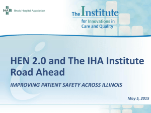 available here - Illinois Hospital Association