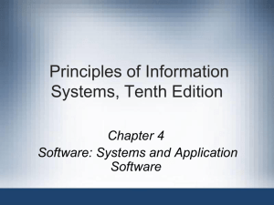 Chapter 4-Software