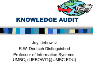 knowledge audit