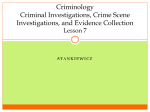 Criminology Criminal Investigations, Interrogations