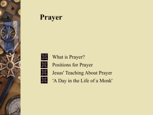 What Is Prayer?