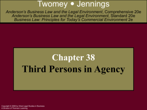 Anderson's Business Law 20e