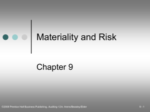 Chapter 1 – The Demand for Audit and Other Assurance Services