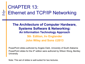 CHAPTER 1: Computer Systems - Department of Accounting and