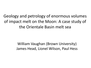 Geology and petrology of huge volumes of impact melt: a case study