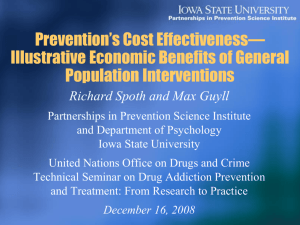 PROSPER - Partnerships in Prevention Science Institute