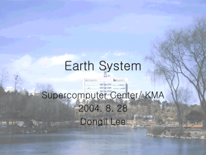 Earth System - The Center for High Energy Physics