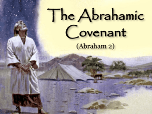 11-Abraham 2--The Abrahamic Covenant