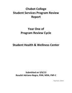 Student Health & Wellness Center