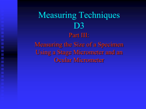 Measuring Techniques D3