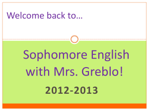 File - Mrs. Greblo's English Class
