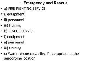 AIRCRAFT OPERATING ENVIRONMENT