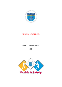 Human Resources Safety Statement
