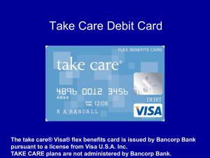 Non-Debit Card Purchase - Glynn Griffing & Associates