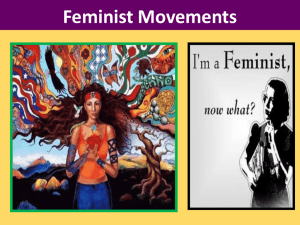 Feminist Movements