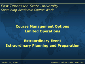 Course Management Operations Limited Operations Part 1
