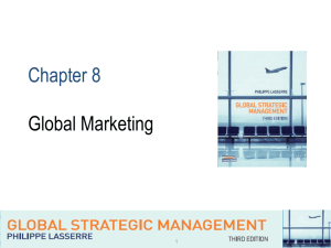 Chapter8-Global marketing