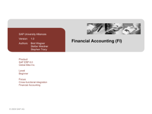 Financial Accounting (FI)