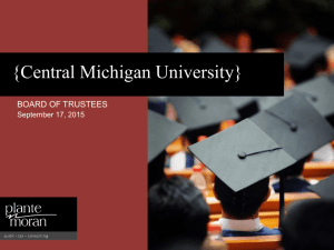 Audited - Central Michigan University