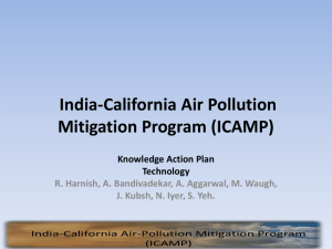 India-California Air Pollution Mitigation Program