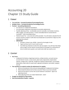 Chapter 15 Study Guide 2015