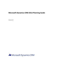 Microsoft Dynamics CRM 2013 for Outlook - Stifter