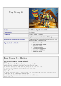Toy Story 3 – Guión