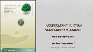 What is assessment?