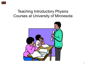 Day 1 Course 2006 - School of Physics and Astronomy