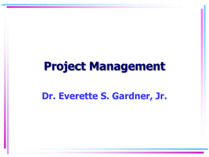 9 Project Management