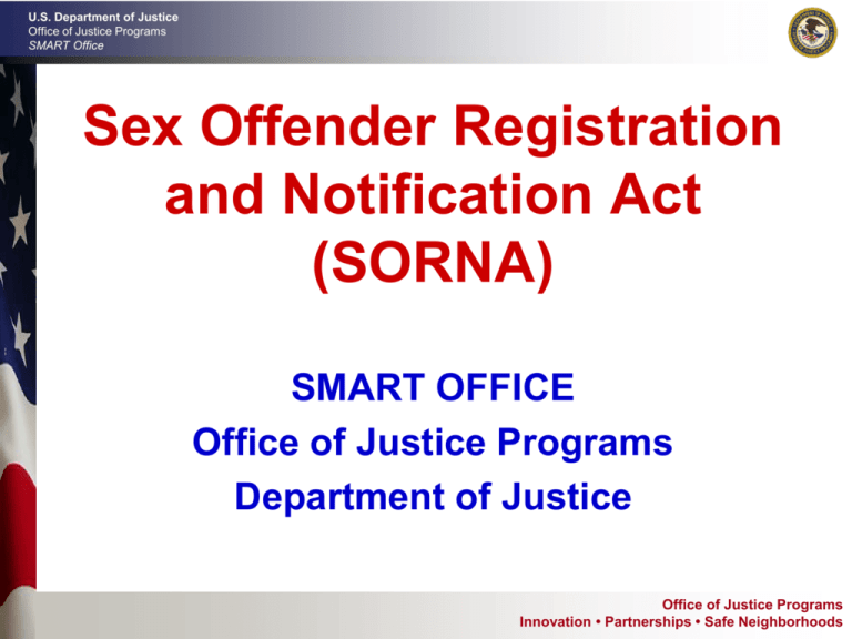 Sex Offender Registration And Notification Act 5867
