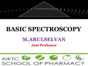 BASIC SPECTROSCOPY