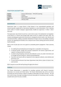 job description - Queenstown Lakes District Council
