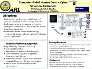 Computer-aided Human Centric Cyber Situation Awareness