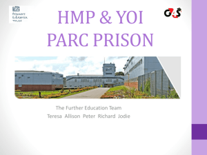 hmp parc prison - Prisoners' Education Trust