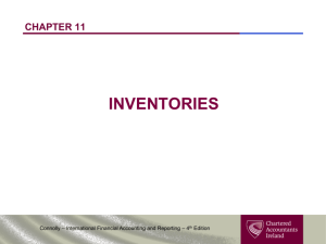 Valuing inventory - Chartered Accountants Ireland
