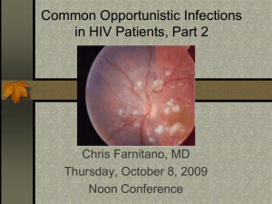 Primer on Opportunistic Infections