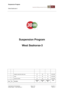 Suspension Program West Seahorse-3