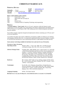 Experienced System Engineer with 10+ years experience